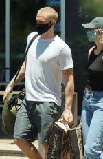 MILEY CYRUS and Cody Simpson Out Shopping in Calabasas 06/09/2020