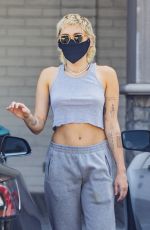 MILEY CYRUS Shopping at CVS in Calabasas 06/12/2020