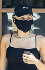 MILEY CYRUS Wearing Bandana Mask Out in Calabasas 06/16/2020