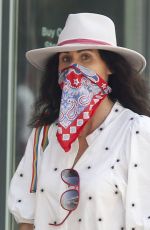 MINNIE DRIVER Shopping at Zara in Los Angeles 06/23/2020