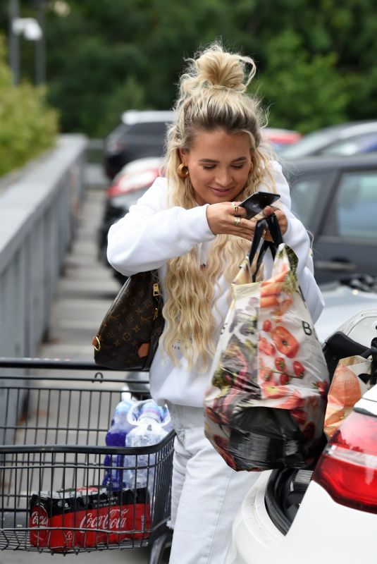 MOLLY MAE HAGUE Out Shopping in London 06/17/2020