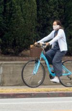 MOLLY SHANNON Riding Bike Out in West Hollywood 06/05/2020