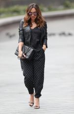 MYLEENE KLASS Arrives at Global Offices in London 06/06/2020