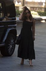 MYLEENE KLASS Arrives at Global Radio in London 06/02/2020