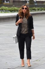 MYLEENE KLASS Arrives at Global Radio in London 06/04/2020
