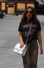 MYLEENE KLASS Arrives at Global Radio in London 06/05/2020