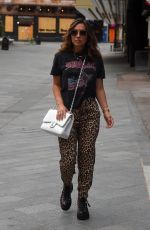 MYLEENE KLASS Arrives at Global Radio in London 06/05/2020