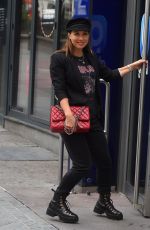 MYLEENE KLASS Arrives at Global Radio in London 06/08/2020