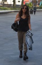 MYLEENE KLASS Arrives at Global Radio in London 06/09/2020