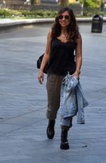 MYLEENE KLASS Arrives at Global Radio in London 06/09/2020
