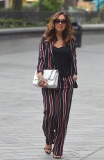 MYLEENE KLASS Arrives at Global Radio in London 06/10/2020