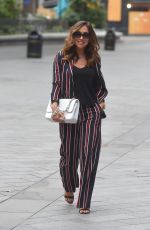 MYLEENE KLASS Arrives at Global Radio in London 06/10/2020