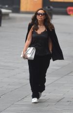 MYLEENE KLASS Arrives at Global Radio in London 06/11/2020