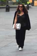 MYLEENE KLASS Arrives at Global Radio in London 06/11/2020