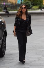 MYLEENE KLASS Arrives at Global Radio in London 06/19/2020