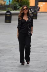 MYLEENE KLASS Arrives at Global Radio in London 06/19/2020