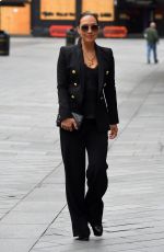 MYLEENE KLASS Arrives at Global Radio in London 06/29/2020