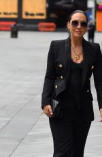 MYLEENE KLASS Arrives at Global Radio in London 06/29/2020