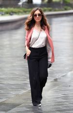 MYLEENE KLASS Arrives at Global Studios in London 06/18/2020