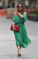 MYLEENE KLASS Arrives at Smooth Radio in London 06/13/2020
