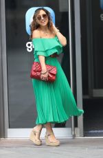 MYLEENE KLASS Arrives at Smooth Radio in London 06/13/2020