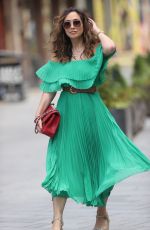 MYLEENE KLASS Arrives at Smooth Radio in London 06/13/2020
