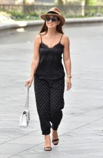 MYLEENE KLASS Arrives at Smooth Radio in London 06/26/2020