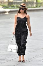 MYLEENE KLASS Arrives at Smooth Radio in London 06/26/2020