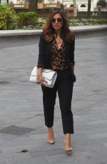 MYLEENE KLASS Arrivesg at Global Radio in London 06/12/2020