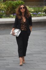 MYLEENE KLASS Arrivesg at Global Radio in London 06/12/2020