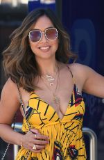 MYLEENE KLASS in a Summer Dress Arrives at Smooth Radio in London 06/25/2020