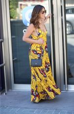 MYLEENE KLASS in a Summer Dress Arrives at Smooth Radio in London 06/25/2020