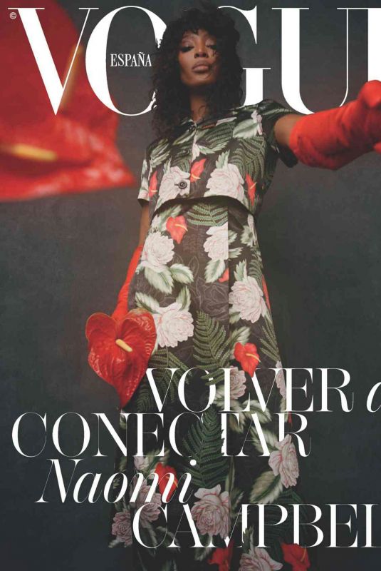 NAOMI CAMPBELL in Vogue Magazine, Spain July 2020