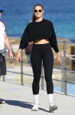NATALIE ROSER Out Jogging at Bondi Beach in Sydney 06/15/2020