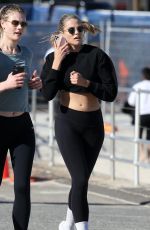 NATALIE ROSER Out Jogging at Bondi Beach in Sydney 06/15/2020