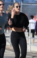 NATALIE ROSER Out Jogging at Bondi Beach in Sydney 06/15/2020