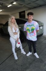 NIKITA DRAGUN and Tony Lopez Out in Los Angeles 06/18/2020