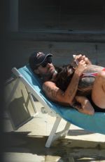 NINA MORIC in Bikini at a Pool in Santa Margherita 06/25/2020