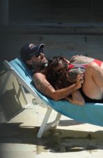 NINA MORIC in Bikini at a Pool in Santa Margherita 06/25/2020