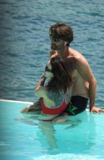 NINA MORIC in Bikini at a Pool in Santa Margherita 06/25/2020