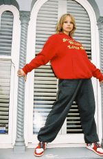 OLIVIA DEEBLE on the Set of a Photoshoot, June 2020