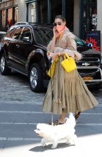 OLIVIA PALERMO Out with Her Dog Mr Butler in New York 06/29/2020