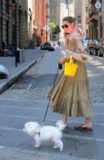 OLIVIA PALERMO Out with Her Dog Mr Butler in New York 06/29/2020