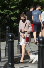 OLIVIA PALERMO Out with Mr Butler on His 15th Birthday in Brooklyn 06/12/2020