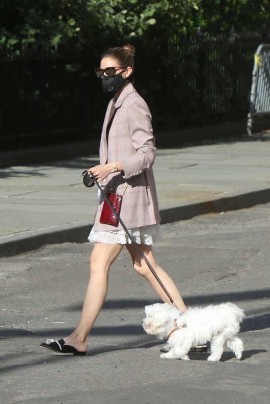 OLIVIA PALERMO Out with Mr Butler on His 15th Birthday in Brooklyn 06/12/2020
