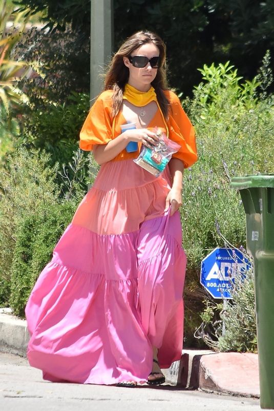 OLIVIA WILDE Out and About in Los Angeles 05/31/2020