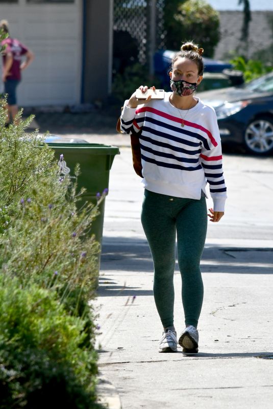OLIVIA WILDE Out in Los Angeles 06/26/2020