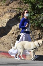 OLIVIA WILDE Out with Her Dog in Los Angeles 06/07/2020