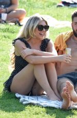 PAIGE TURLEY and Finn Tapp at Picnic in Manchester 06/25/2020