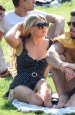 PAIGE TURLEY and Finn Tapp at Picnic in Manchester 06/25/2020